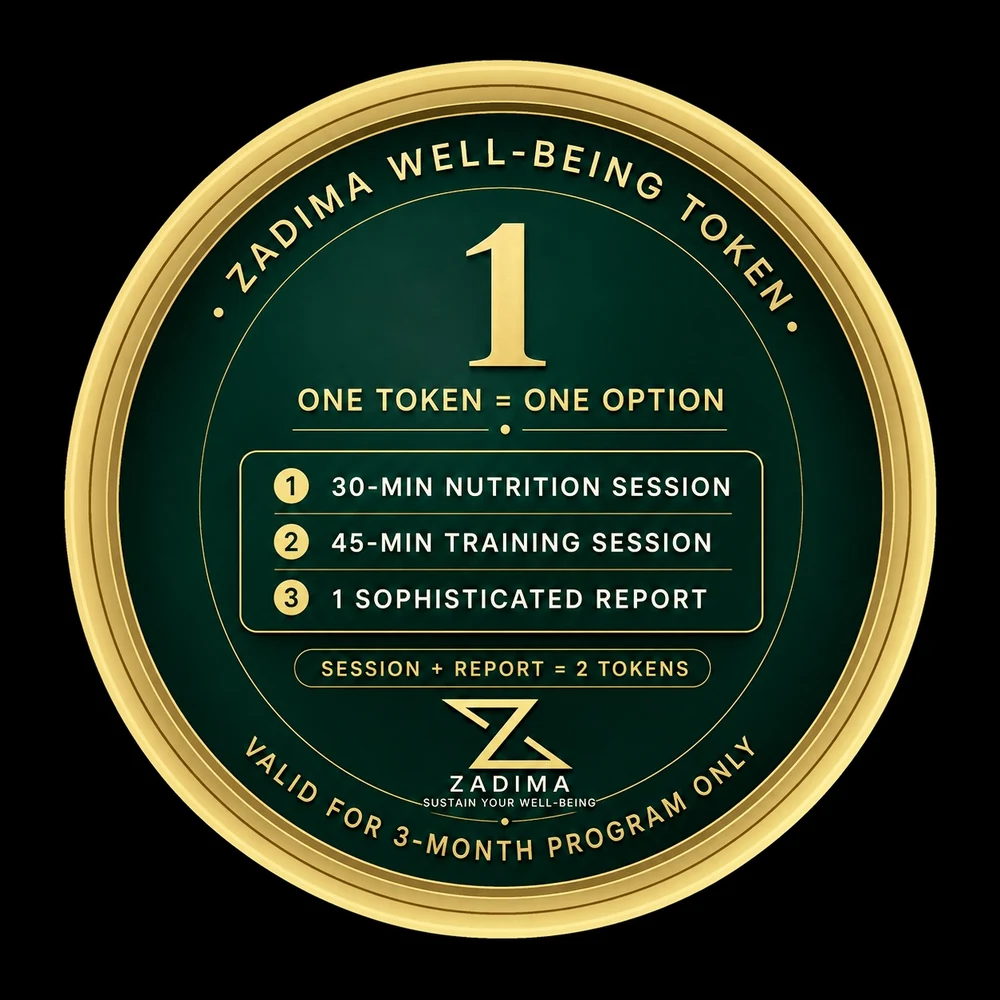 ZADIMA Well-Being Token design
